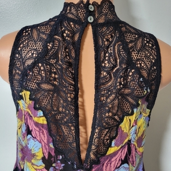 Free people Marsha  lace boho slipdress size extra small. - Picture 10 of 13